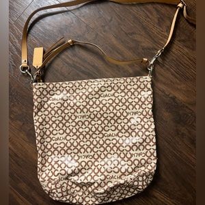 Coach Signature Coated Canvas Bag  J0826-13341